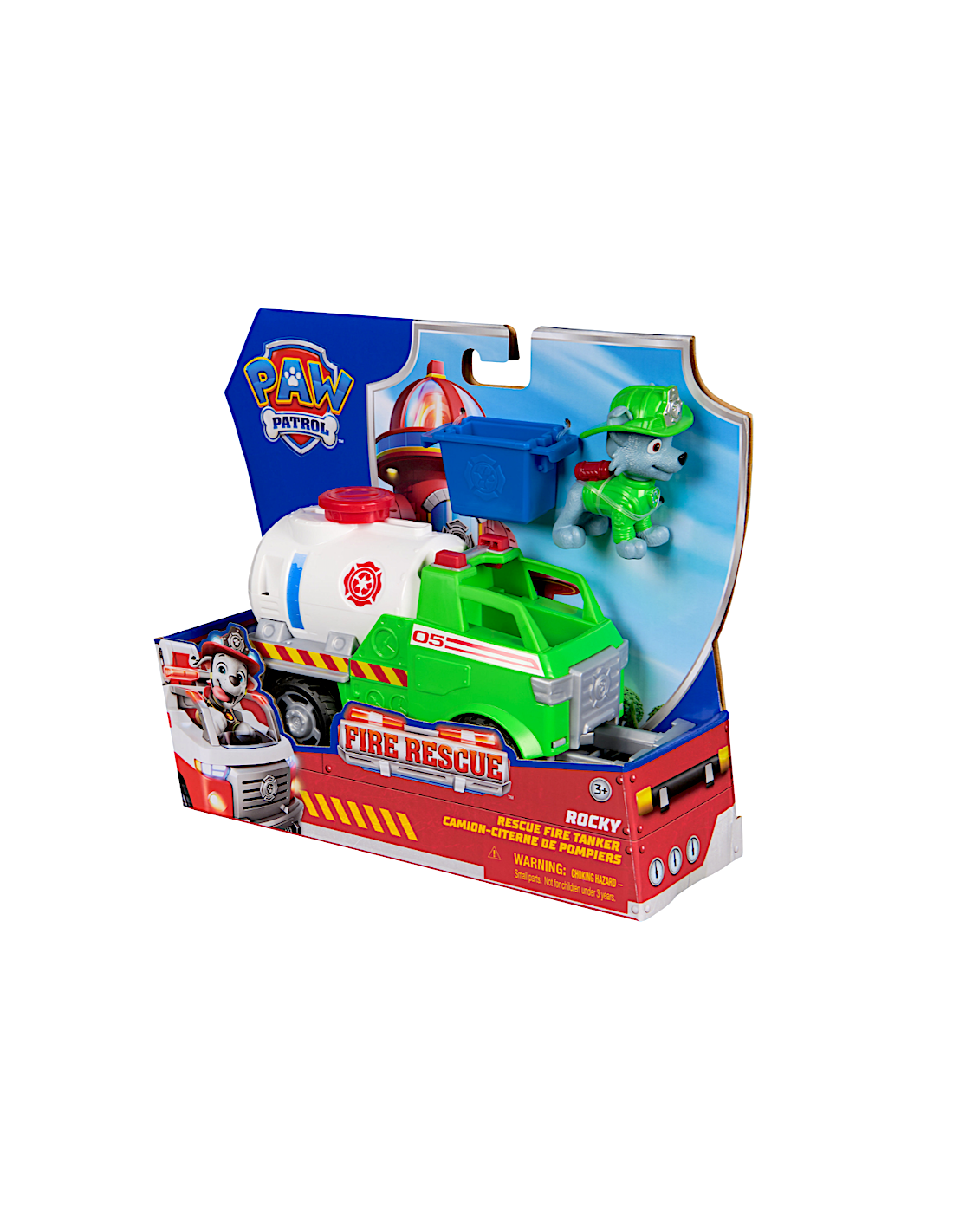 PAW PATROL FIRE RESCUE CISTERNA DI ROCKY