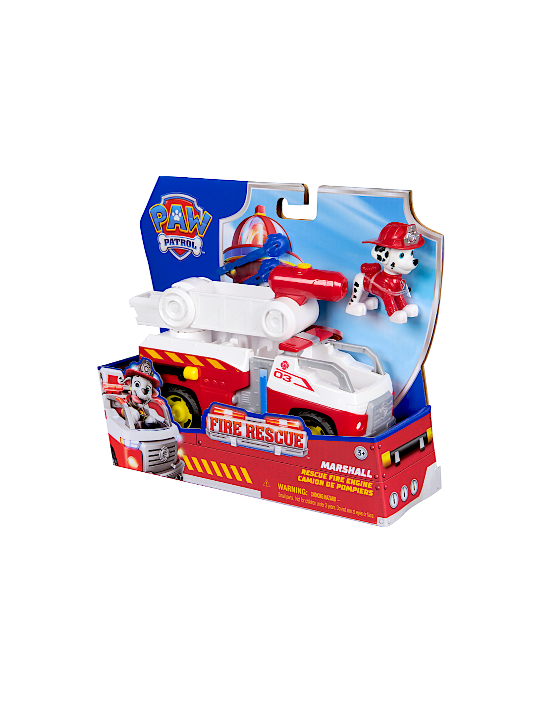 PAW PATROL FIRE RESCUE CAMION POMPIERI DI MARSHALL