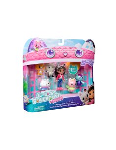 GABBY 6072633 SET 6 PERSONAGGI CON ACCESSORI