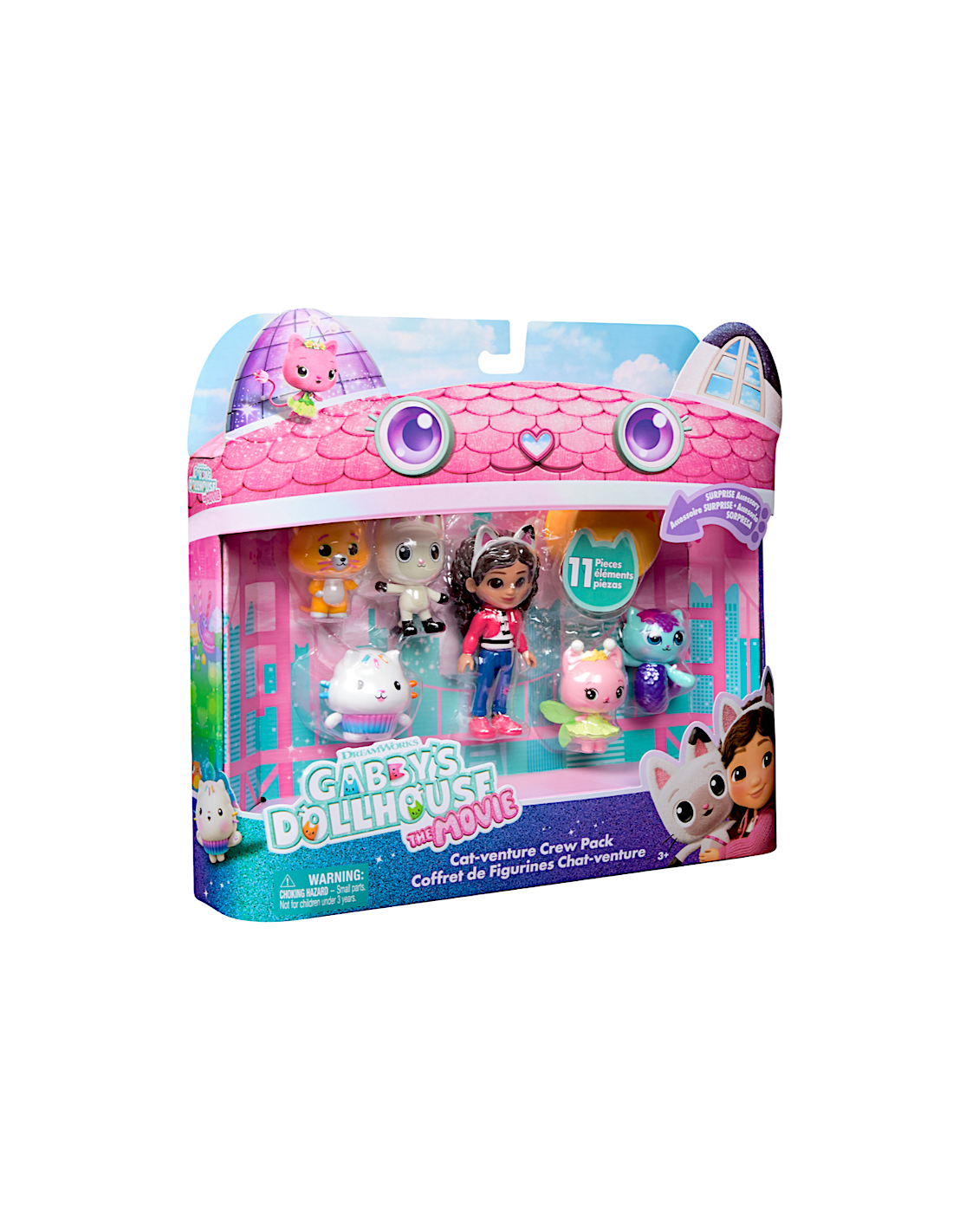 GABBY 6072633 SET 6 PERSONAGGI CON ACCESSORI