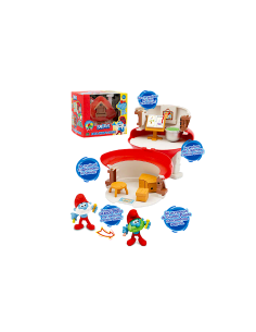 Playset Casa del Grande Puffo con Chiave Magica
