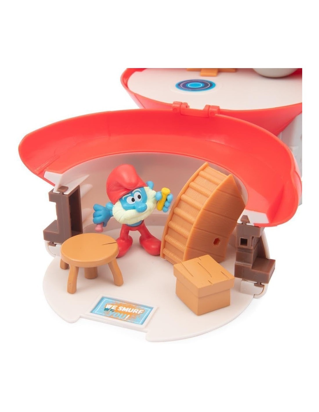 Playset Casa del Grande Puffo con Chiave Magica