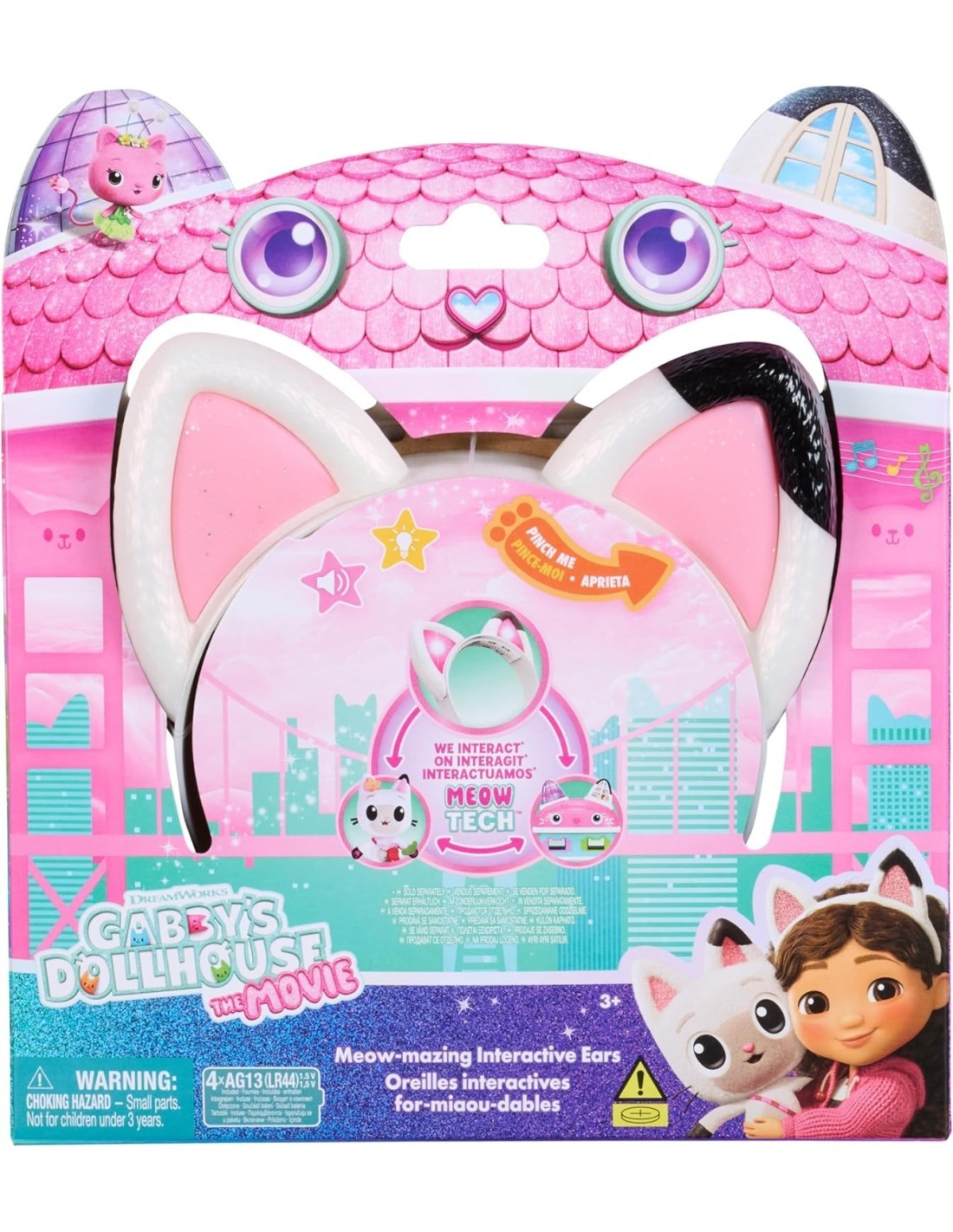 Gabby’s Dollhouse: The Movie – Miao-ravigliose Orecchie Interattive (Gabby 6074336)