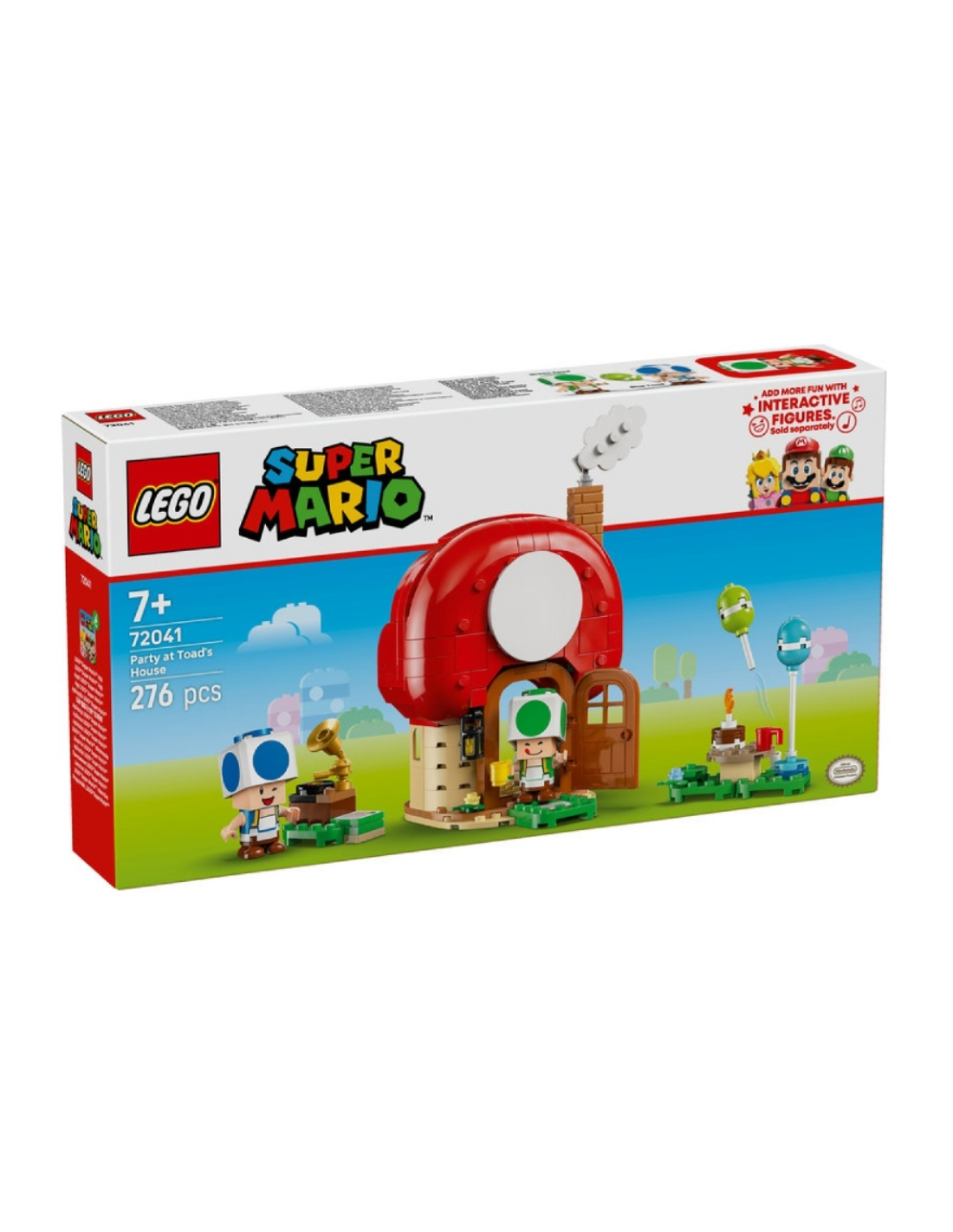LEGO 72041 Super Mario Festa a Casa di Toad