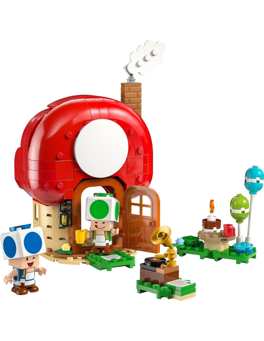 LEGO 72041 Super Mario Festa a Casa di Toad