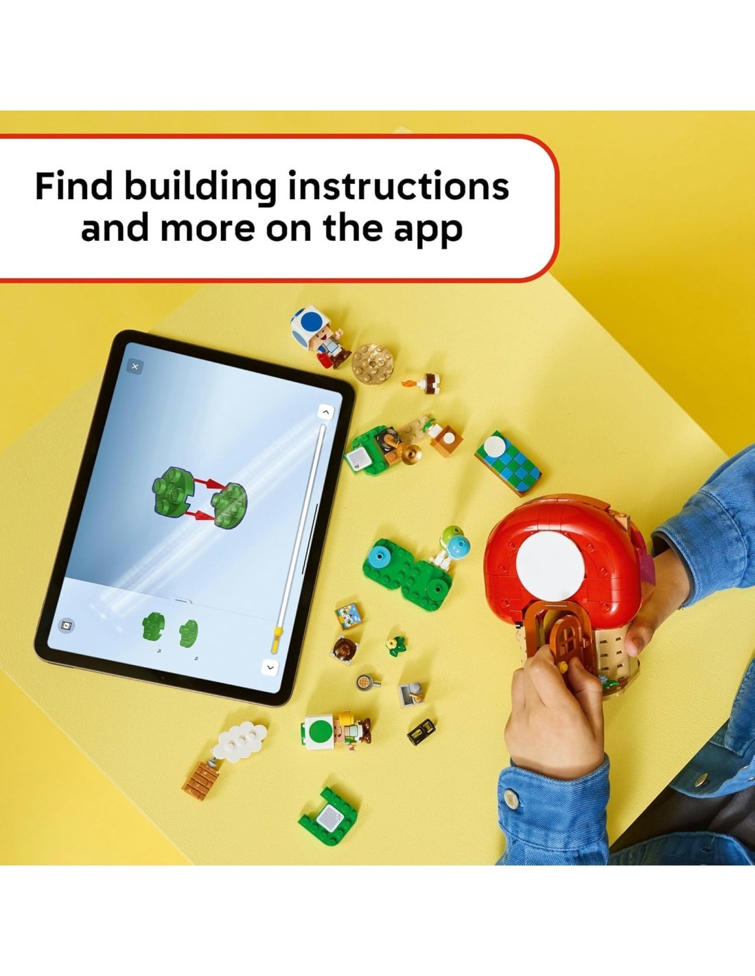 LEGO 72041 Super Mario Festa a Casa di Toad