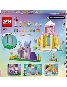 LEGO 11205 Gabby's Dollhouse Dolce Montagna e Giardino di Gattina Fatina