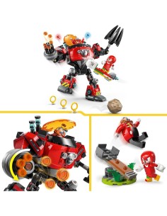 LEGO 77005 Sonic – Knuckles vs. il Mech Egg Crusher del Dr. Eggman