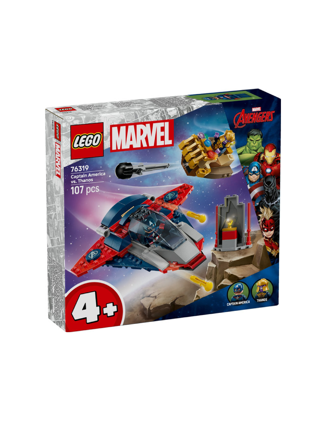 LEGO 76319 Marvel Captain America Contro Thanos