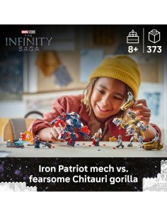 LEGO 76322 Marvel Avengers Endgame Thor contro Chitauri