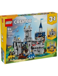 LEGO 31168 Creator Castello del Cavaliere Medievale | Set 3 in 1 Medievale