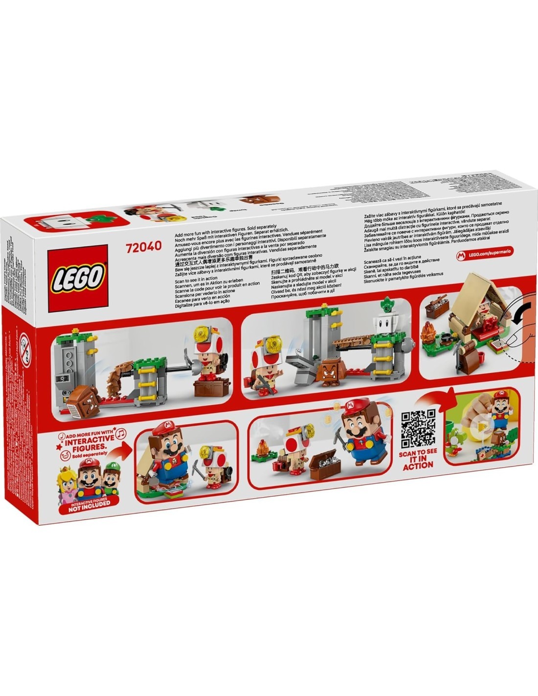 LEGO 72040 Super Mario – In Campeggio con Capitan Toad