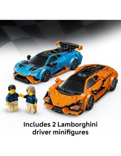 LEGO Speed Champions 77238 Lamborghini Revuelto e Huracán STO | Set 2 Auto Iconiche