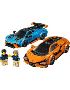 LEGO Speed Champions 77238 Lamborghini Revuelto e Huracán STO | Set 2 Auto Iconiche