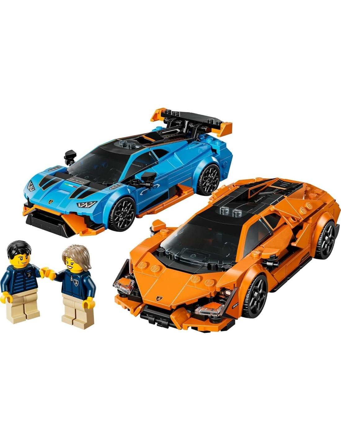 LEGO Speed Champions 77238 Lamborghini Revuelto e Huracán STO | Set 2 Auto Iconiche