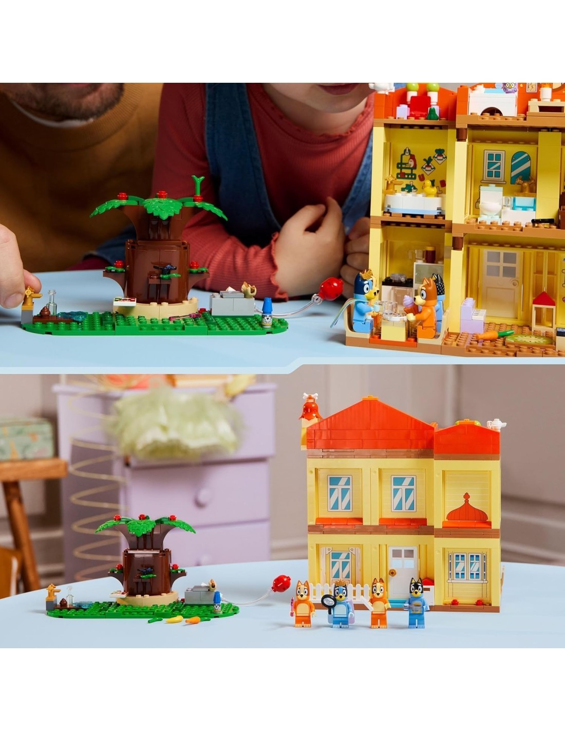 LEGO Bluey 11203 Casa della Famiglia di Bluey
