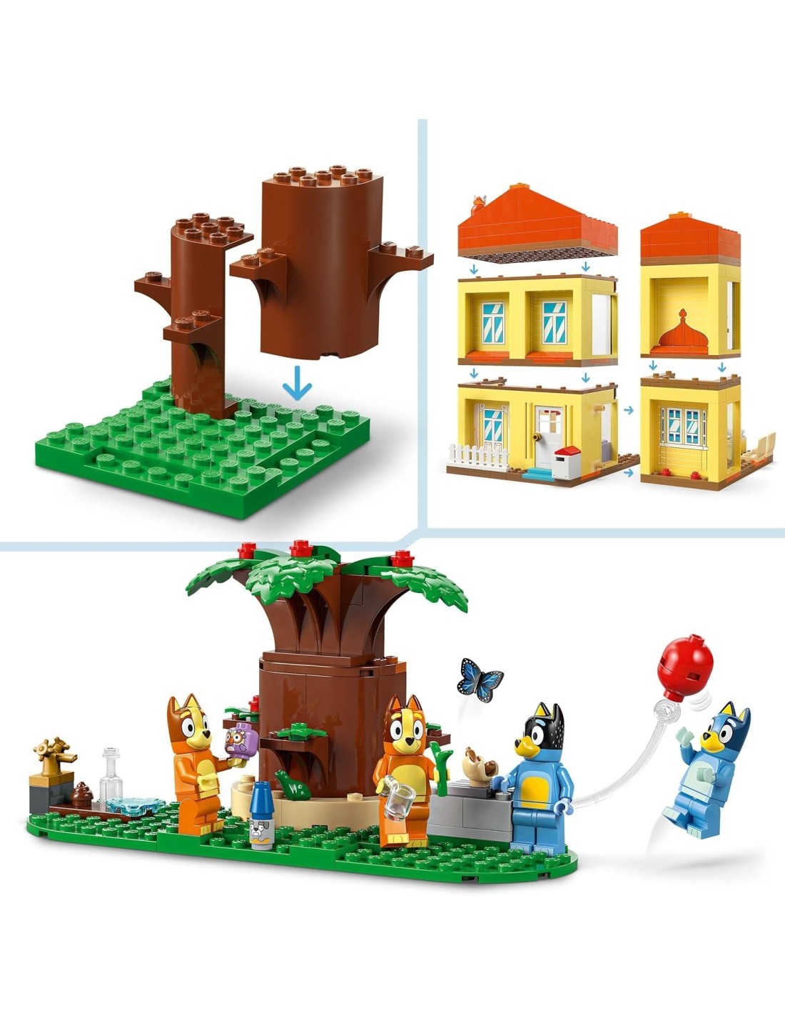 LEGO Bluey 11203 Casa della Famiglia di Bluey