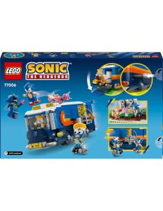 LEGO Sonic 77006 Camion di Comando Team Sonic