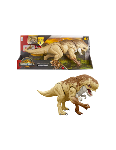 Mattel Jurassic World Rebirth Distortus Rex Giocattolo Dinosauro Interattivo
