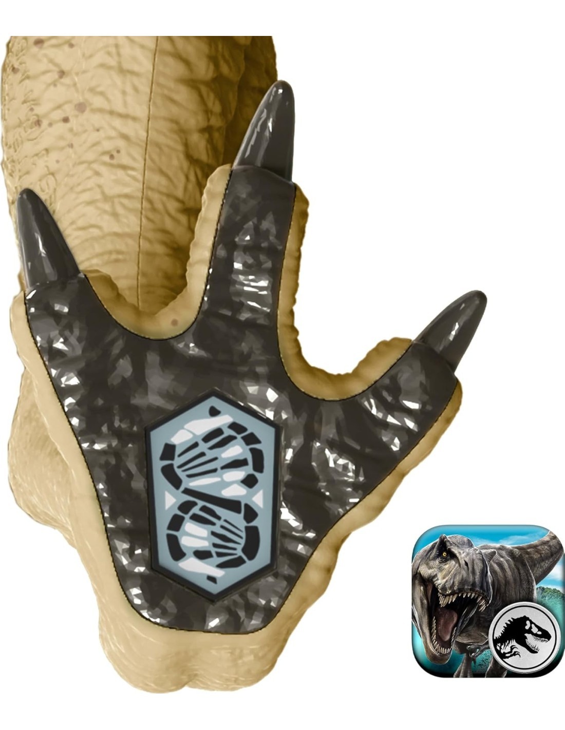 Mattel Jurassic World Rebirth Distortus Rex Giocattolo Dinosauro Interattivo