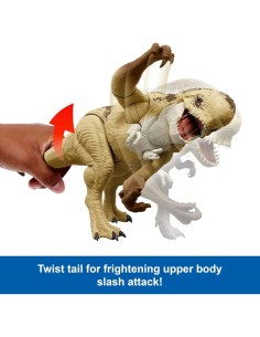 Mattel Jurassic World Rebirth Distortus Rex Giocattolo Dinosauro Interattivo