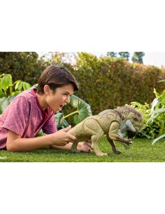 Mattel Jurassic World Rebirth Distortus Rex Giocattolo Dinosauro Interattivo