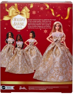 BARBIE, 2025 HOLIDAY DOLL, BAMBOLA, MAGIA DELLE FESTE 2