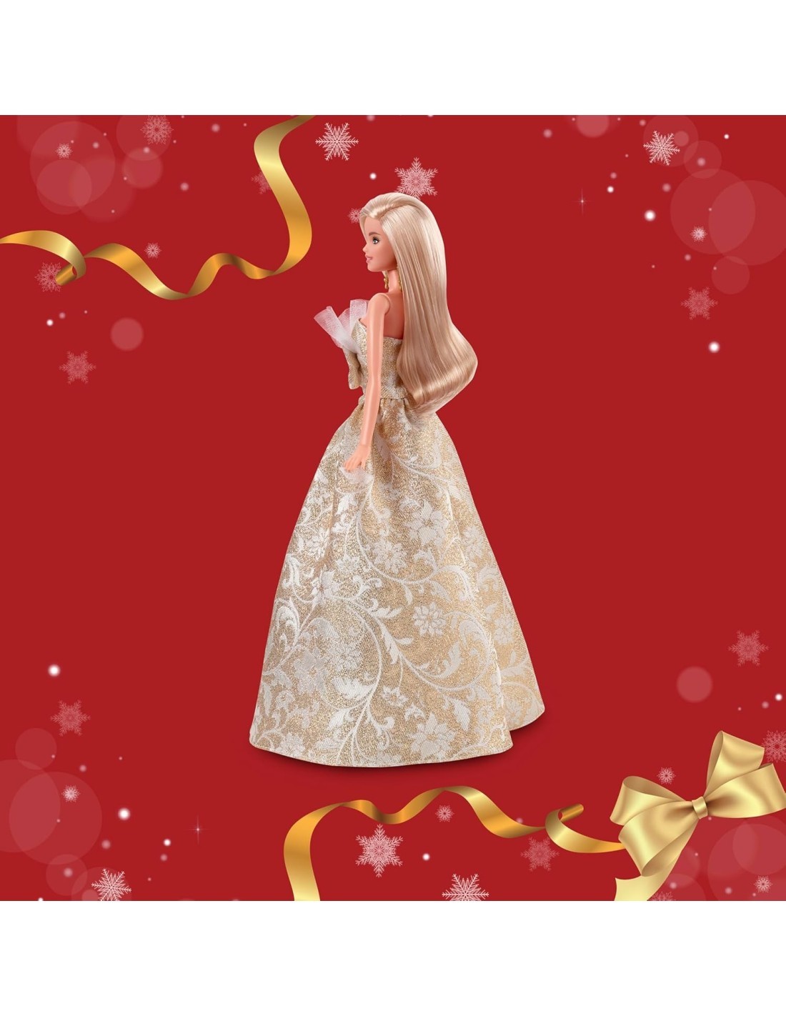 BARBIE, 2025 HOLIDAY DOLL, BAMBOLA, MAGIA DELLE FESTE
