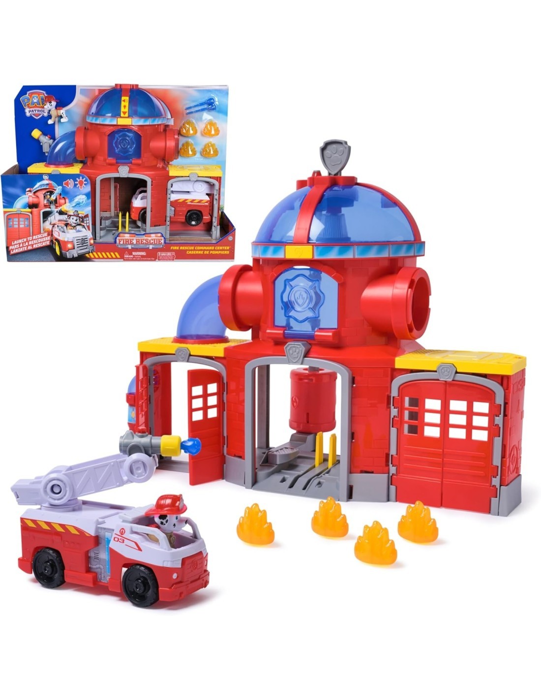PAW PATROL CASERMA DEI POMPIERI