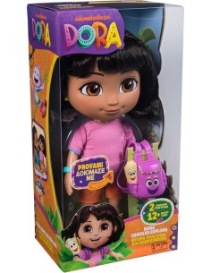 DORA, BAMBOLA CANTA ED ESPLORA, MUSICA, SUONI, FRASI BILINGUE, ABITI E ACCESSORI, 3+ ANNI