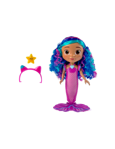 BAMBOLA GABBY SIRENA SING SHINE, IMPERMEABILE CON LUCI E SUONI, 3+ ANNI