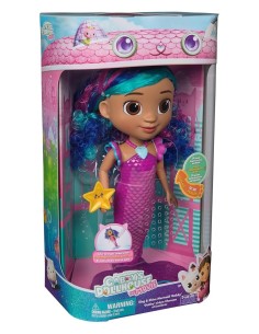 BAMBOLA GABBY SIRENA SING SHINE, IMPERMEABILE CON LUCI E SUONI, 3+ ANNI 2