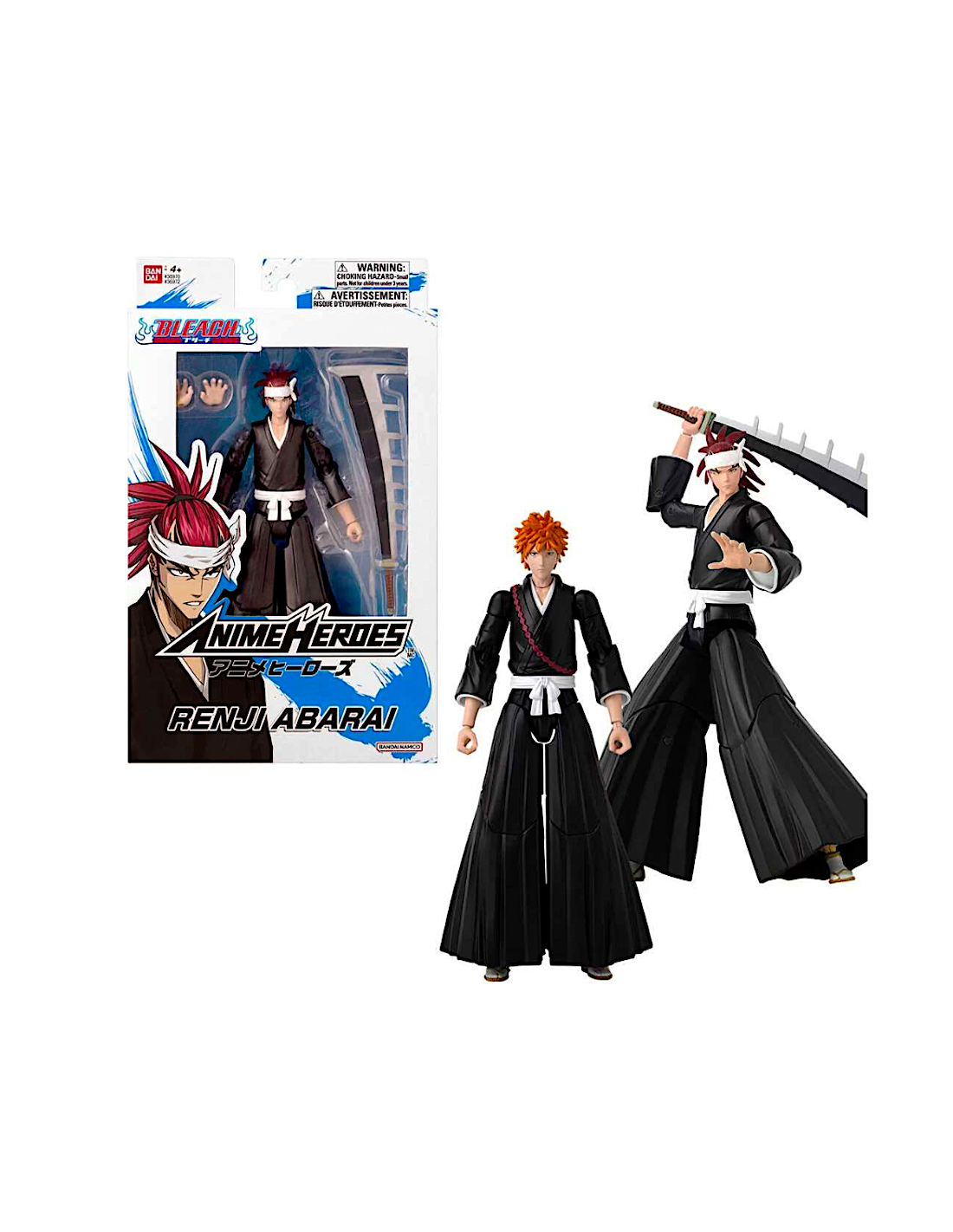ANIME HEROES T09527 BLEACH PERSONAGGI ASSORTITI 17CM