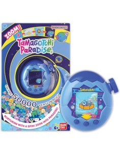 TAMAGOTCHI PARADISE AZZURRO, ANIMALE VIRTUALE, GIOCATTOLO INTERATTIVO, MODELLO AZZURRO 2