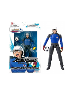 ANIME HEROES T12382 GENZO WAKABAYASHI PERSONAGGIO 17CM
