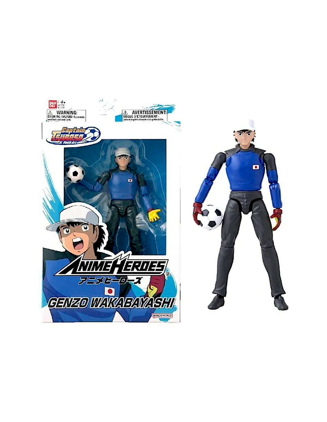 ANIME HEROES T12382 GENZO WAKABAYASHI PERSONAGGIO 17CM