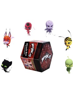 BANDAI, MIRACULOUS LADYBUG, SCATOLA A SORPRESA KWAMI, MIRACLE BOX, MINI ACTION FIGURE DA COLLEZIONE, ASSORTITO 2