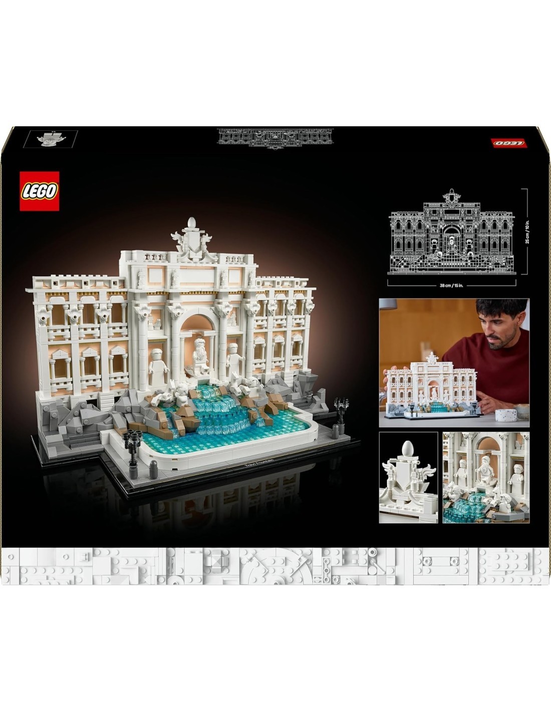 LEGO ARCHITECTURE FONTANA DI TREVI
