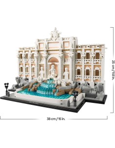 LEGO ARCHITECTURE FONTANA DI TREVI