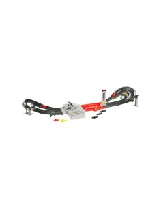 HOT WHEELS RACING, CIRCUITO GRAND PRIX JDY16, PISTA 2 MODALITÀ, BOOSTER MOTORIZZATO, 3 VEICOLI F1 2