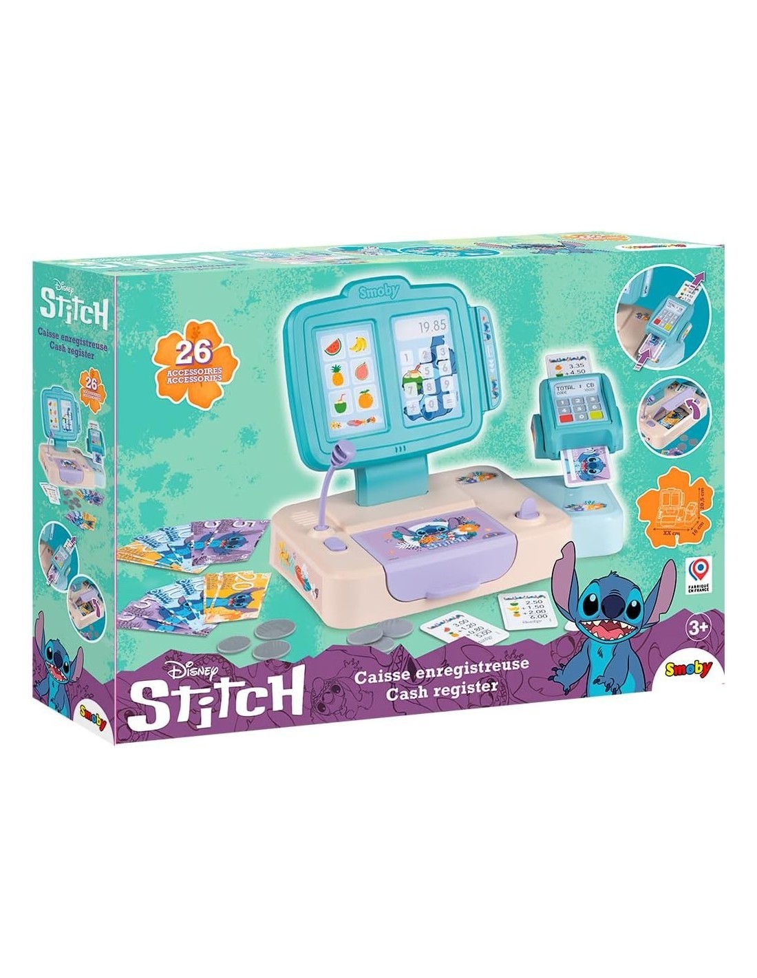STITCH REGISTRATORE DI CASSA, GIOCO RAGAZZI