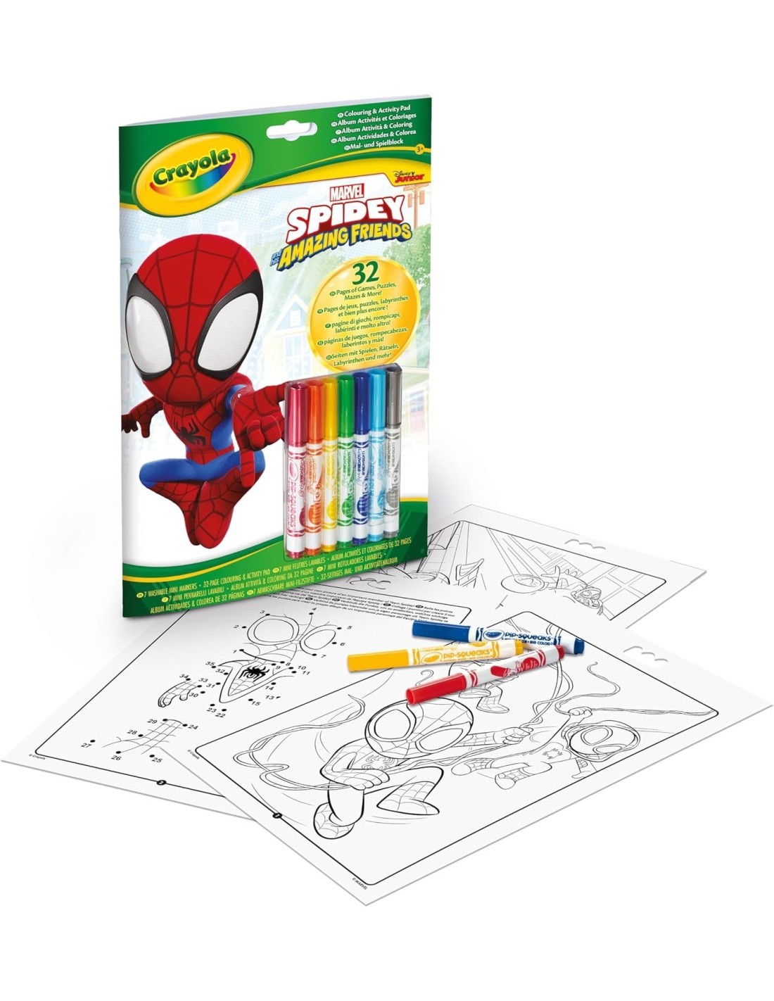 ALBUM ATTIVITA' CON PENNARELLI, SPIDEY