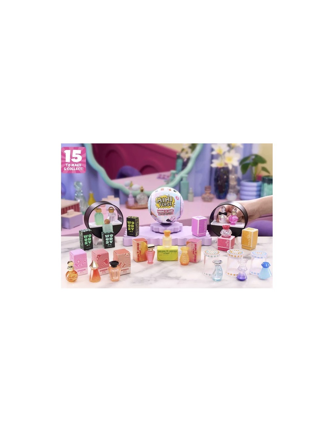 MINIVERSE MAKE IT MINI FRAGRANCES, COLLEZIONE MINIATURE, PROFUMO, CONFEZIONE CIECA, GIOCATTOLO