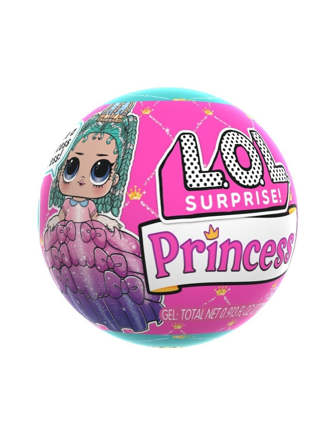 LOL SURPRISE PRINCESS SFERA ASSORTITA, CREA ABITO DA PRINCIPESSA, GIOCATTOLO BAMBINE