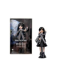 Bambola Monster High Wednesday Addams con Accessori