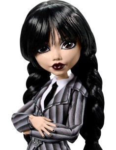 Bambola Monster High Wednesday Addams con Accessori