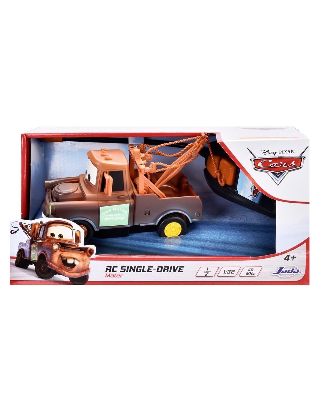 CARS CRICCHETTO 1:32, AUTO RADIOCOMANDATA DISNEY PIXAR, 27 MHZ