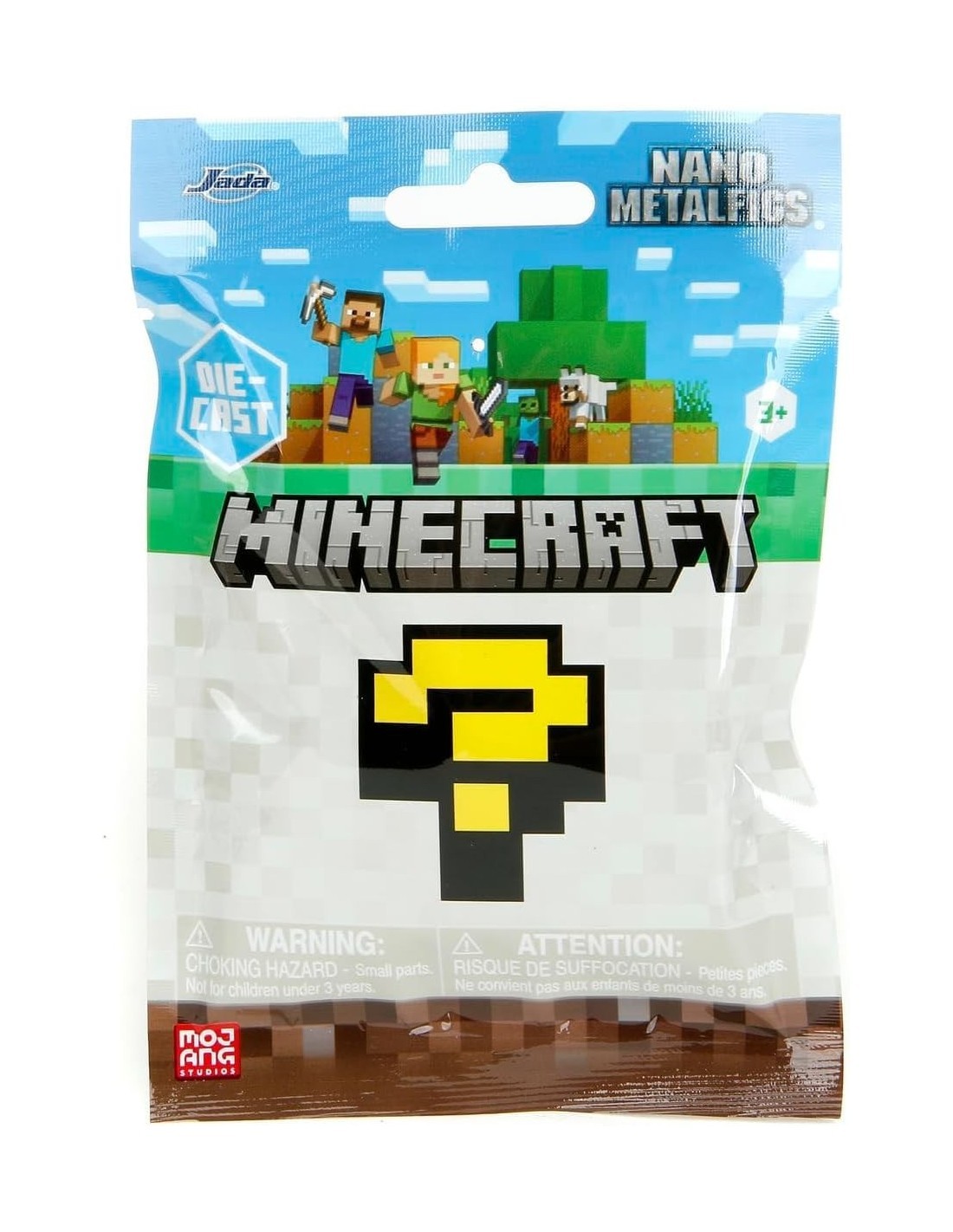 MINECRAFT PERSONAGGIO METALLO ASSORTITO