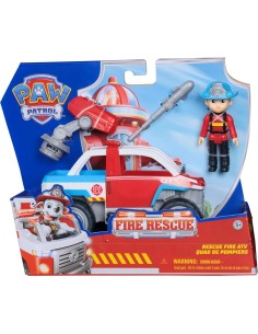 PAW PATROL  QUAD DEI POMPIERI CON PERSONAGGIO