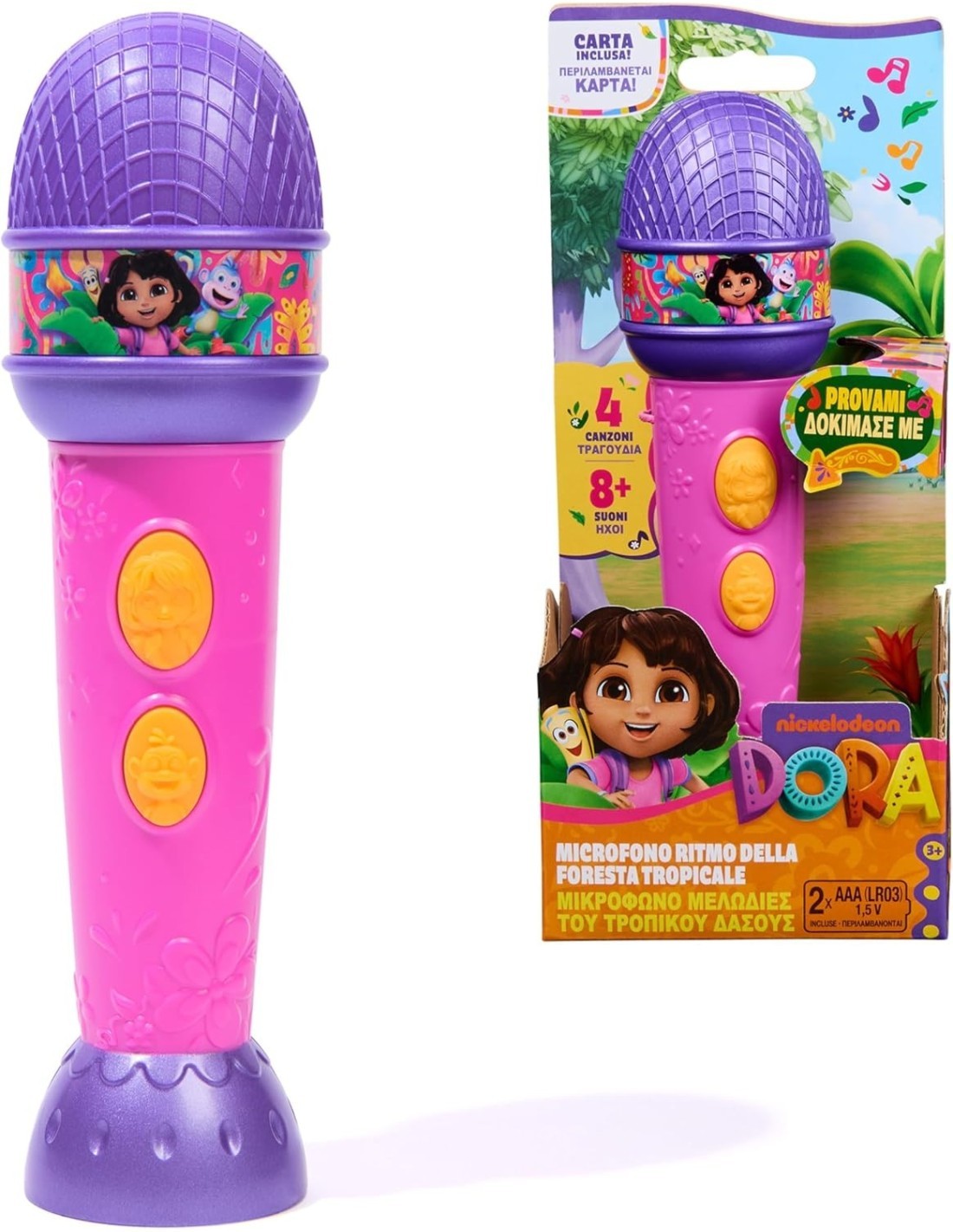 DORA MICROFONO RITMO DELLA FORESTA